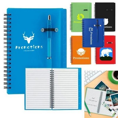 5'' x 7'' Journal Notebook with Pen Loop